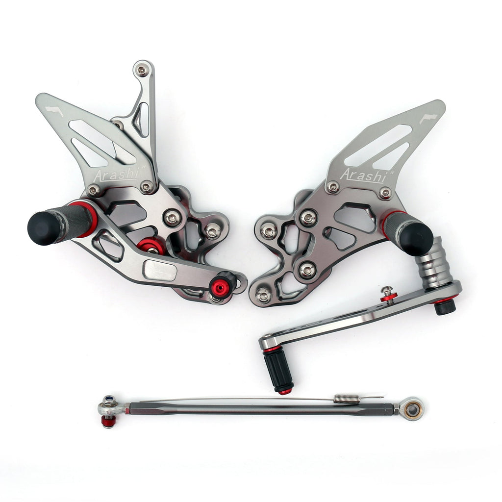 Racing Footrest Rearsets Rear Set Foot pegs For Suzuki GSXR 600/750 2011-2019