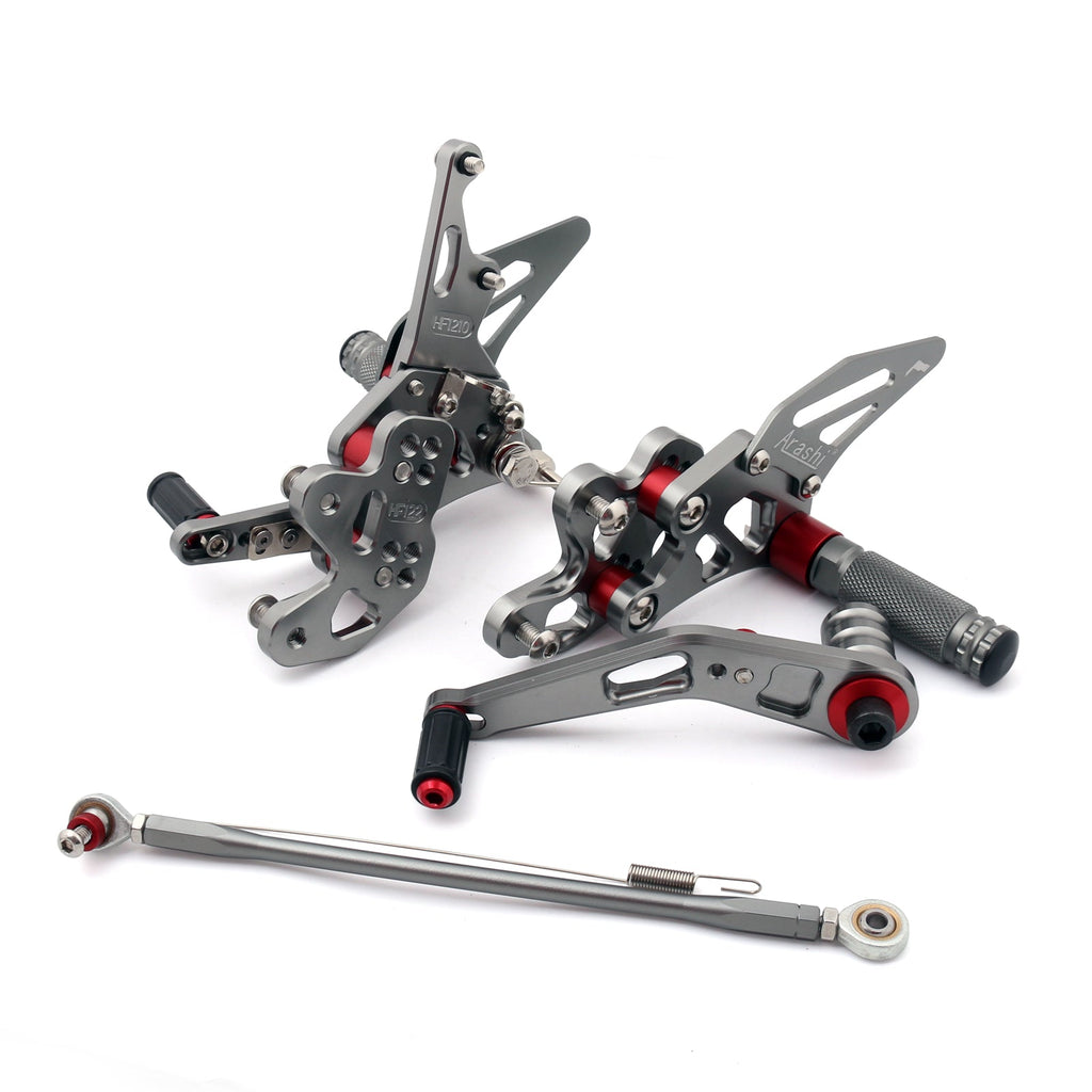 Racing Footrest Rearsets Rear Set Foot pegs For Suzuki GSXR 600/750 2011-2019