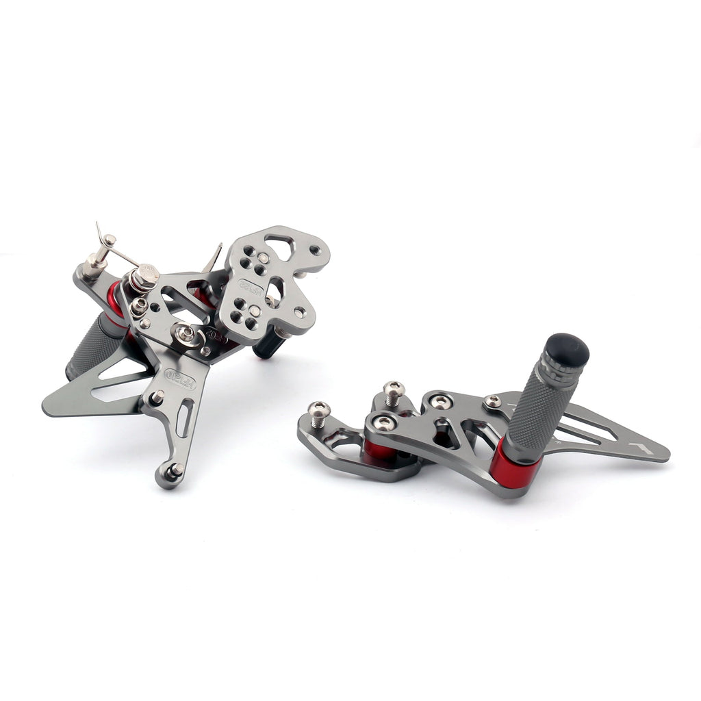 Racing Footrest Rearsets Rear Set Foot pegs For Suzuki GSXR 600/750 2011-2019