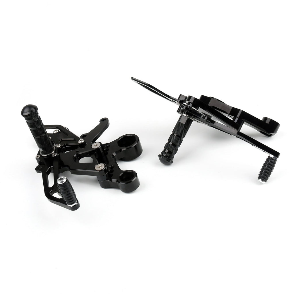Aluminum Rearset Rear Set Footrest Pedal For Yamaha MT-09 FZ-09 2014 2015 2016