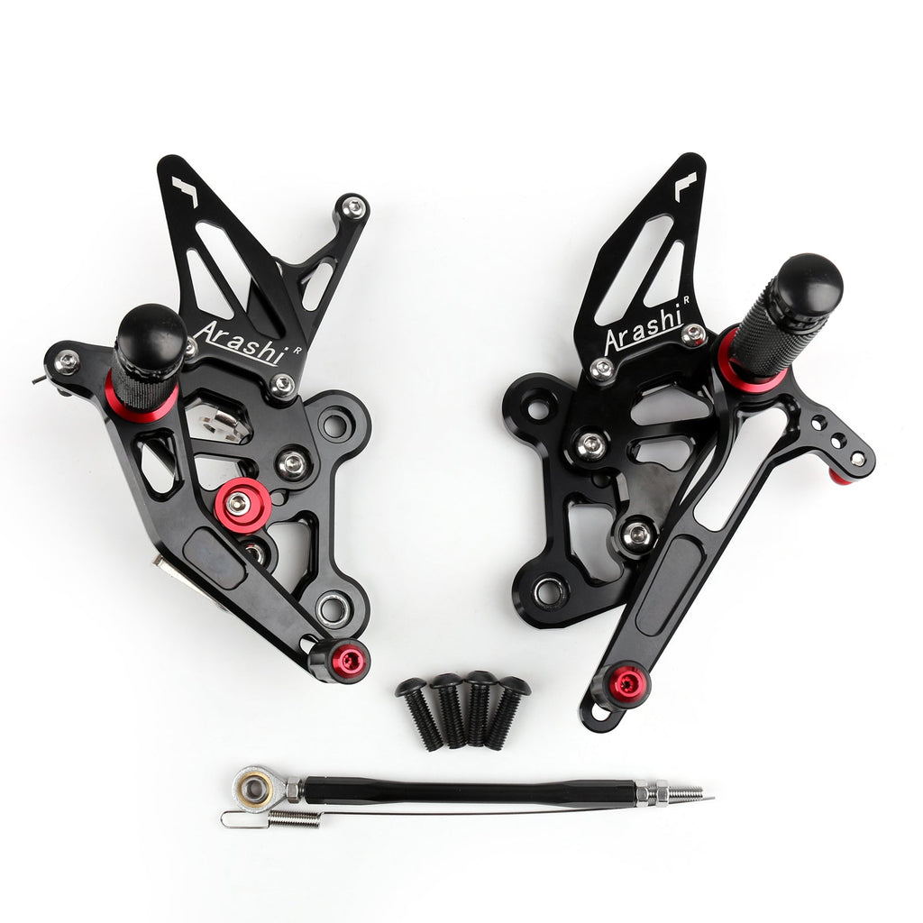 Full Rearsets Foot pegs Rear set For 2011-2016 Suzuki GSR750 / 2015-2016 Suzuki GSXS750 GSX-S750