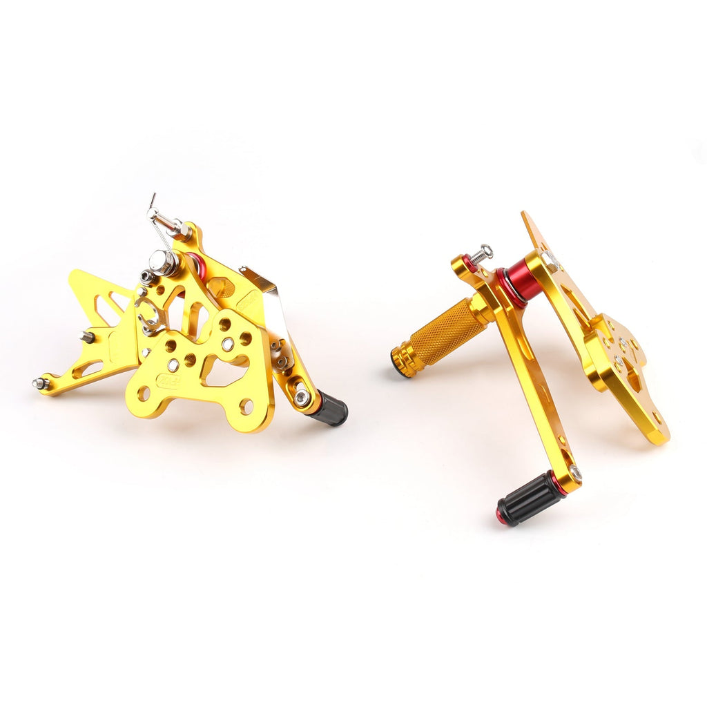 Full Rearsets Foot pegs Rear set For 2011-2016 Suzuki GSR750 / 2015-2016 Suzuki GSXS750 GSX-S750