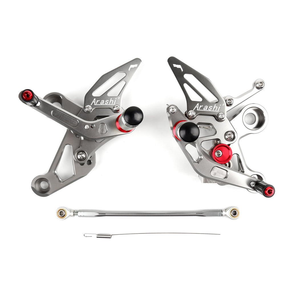 Racing Adjustable Rearsets Foot Pegs Rear Set For 2014 Yamaha MT-09 FZ-09