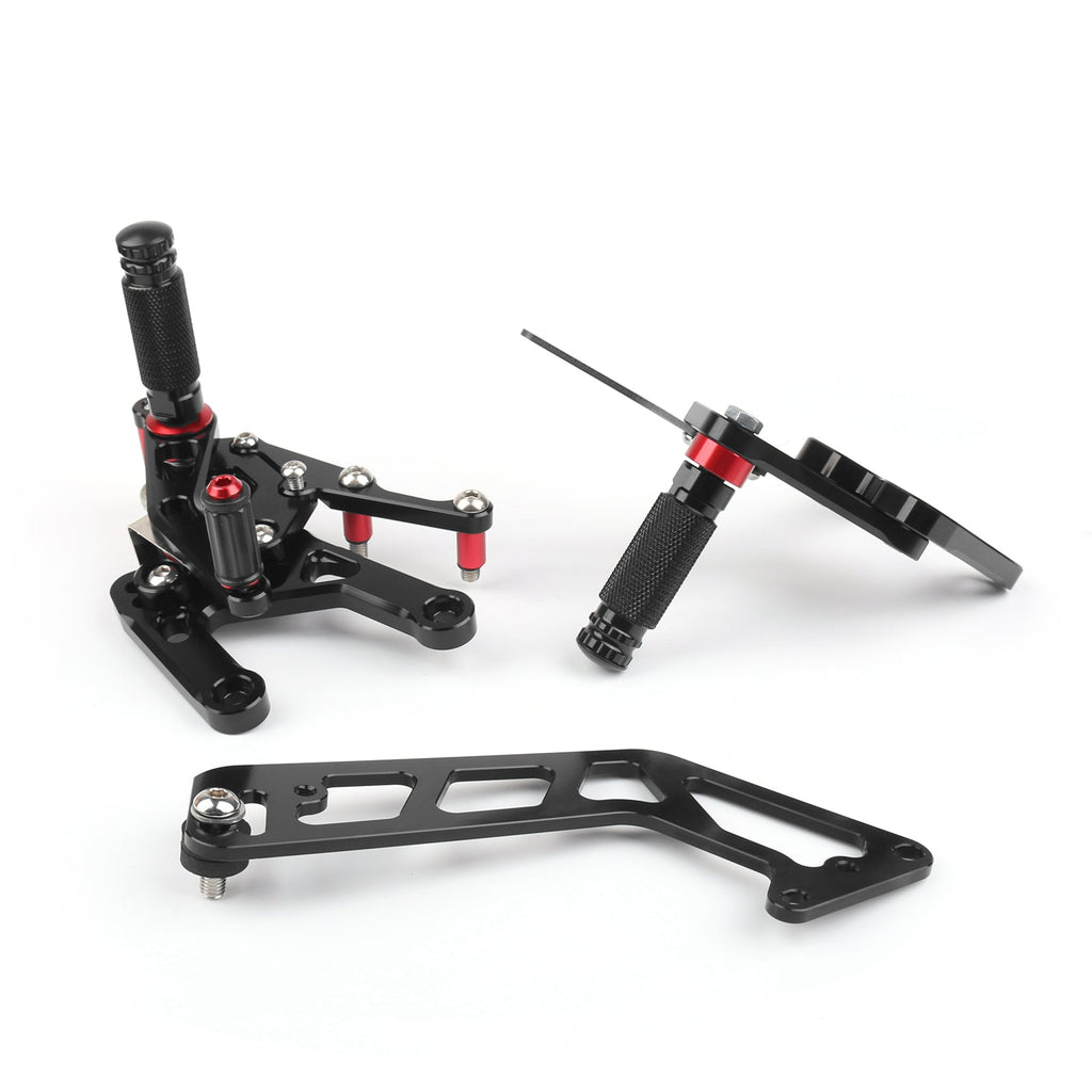 Adjustable Rearsets Footrests Footpeg Rear Set For Yamaha MT-10 FZ10 2017-2019