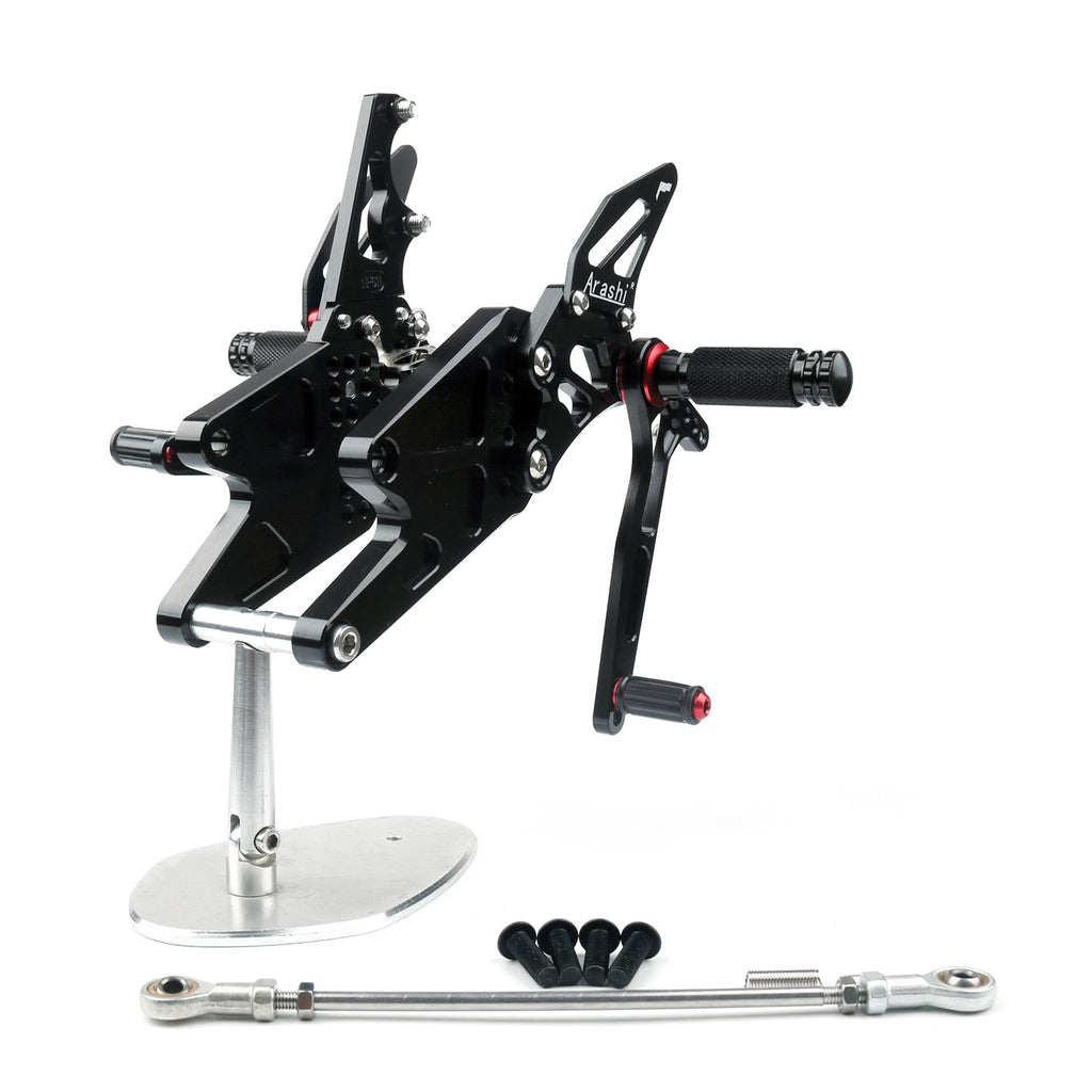 Adjustable Rearsets Footrest Foot Pegs Rear Set For 2016-2019 Suzuki SV650/S