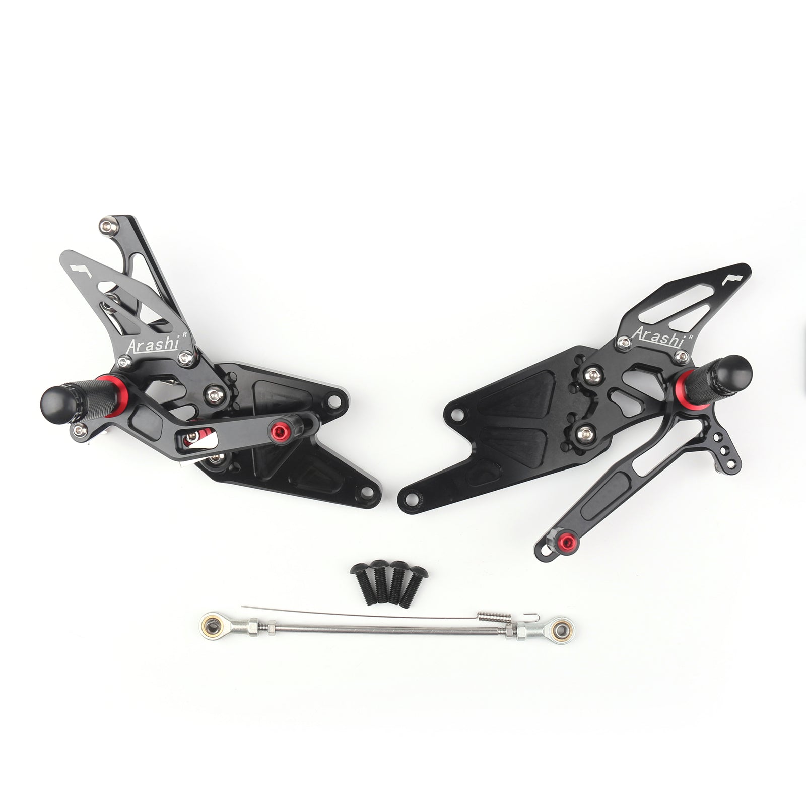 Adjustable Rearsets Footrest Foot Pegs Rear Set For 2016-2019 Suzuki SV650/S