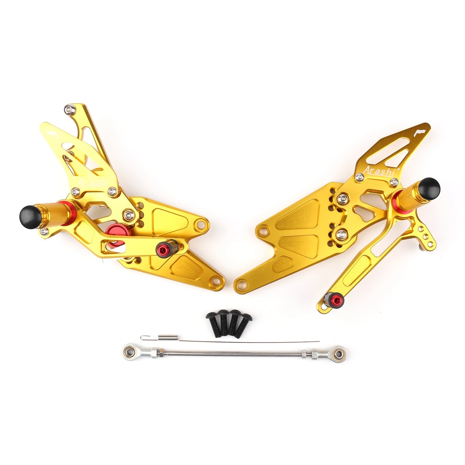 Adjustable Rearsets Footrest Foot Pegs Rear Set For 2016-2019 Suzuki SV650/S