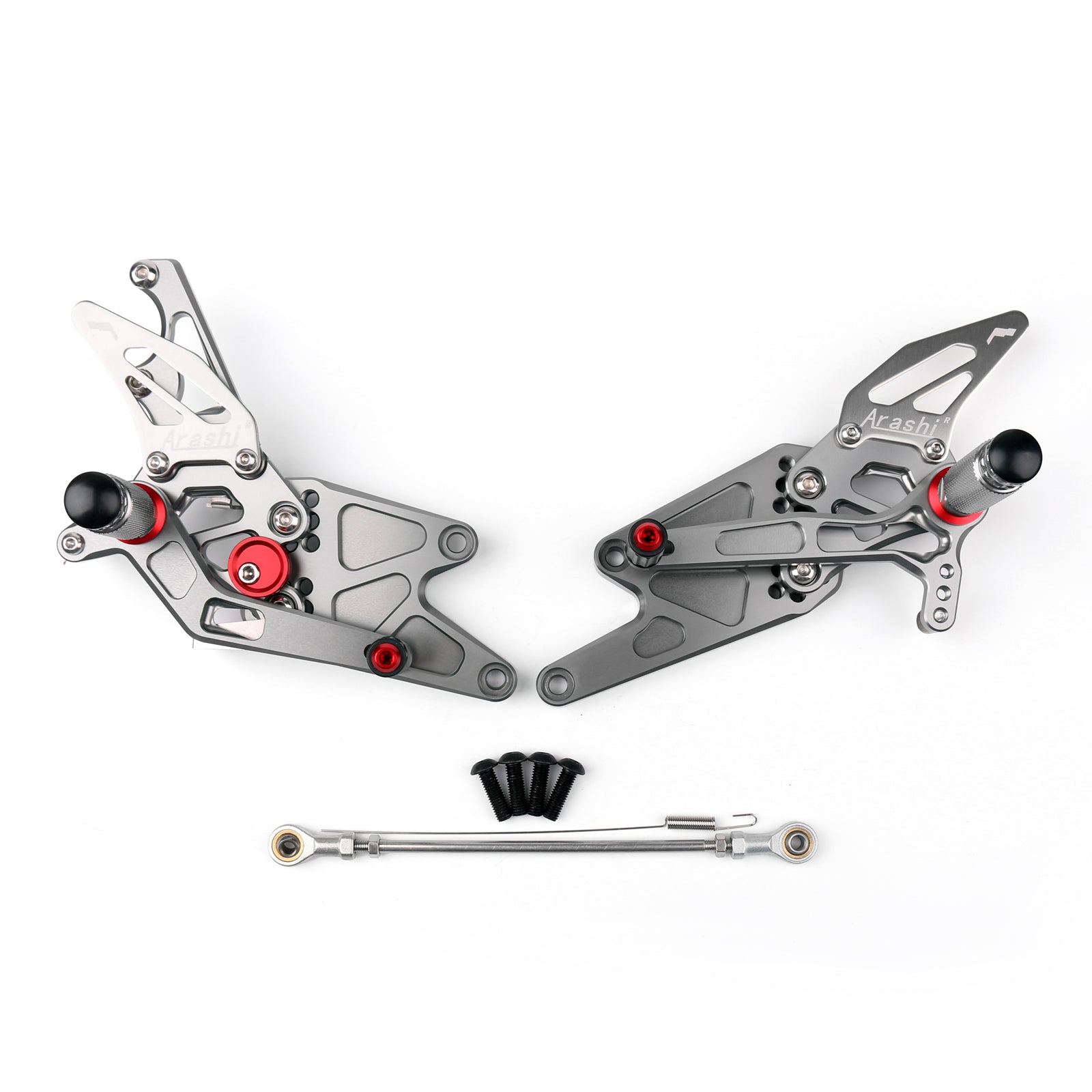 Adjustable Rearsets Footrest Foot Pegs Rear Set For 2016-2019 Suzuki SV650/S