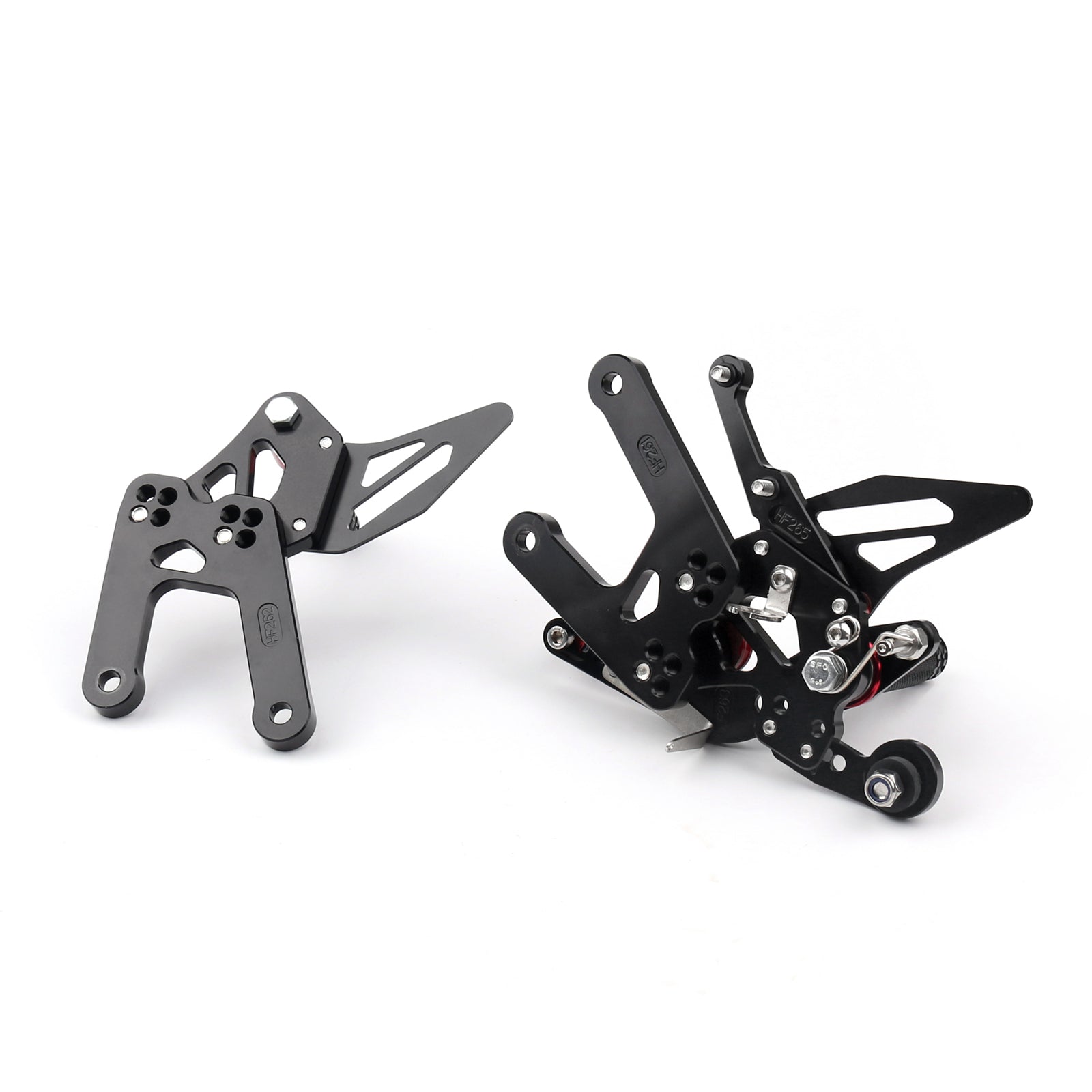 2017-2020 Yamaha YZF R6 Motorcycle Adjustable Rearset Rearsets Foot Pegs