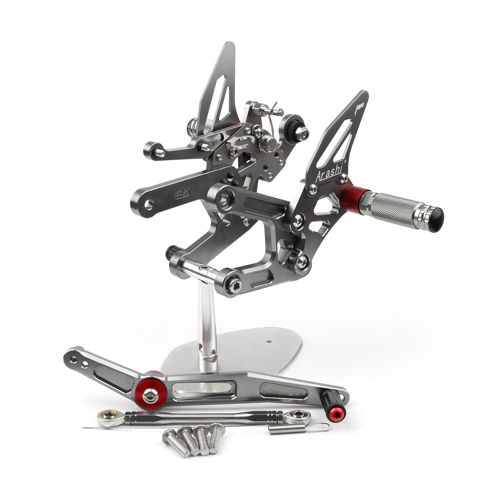 2017-2020 Yamaha YZF R6 Motorcycle Adjustable Rearset Rearsets Foot Pegs