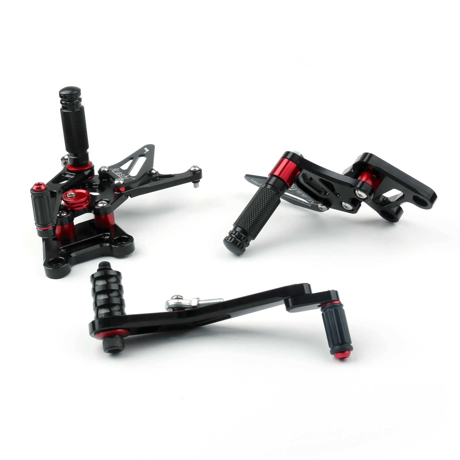 Rearsets Foot pegs Rear sets Footrest For Suzuki GSXR1000 GSXR 1000 17-23