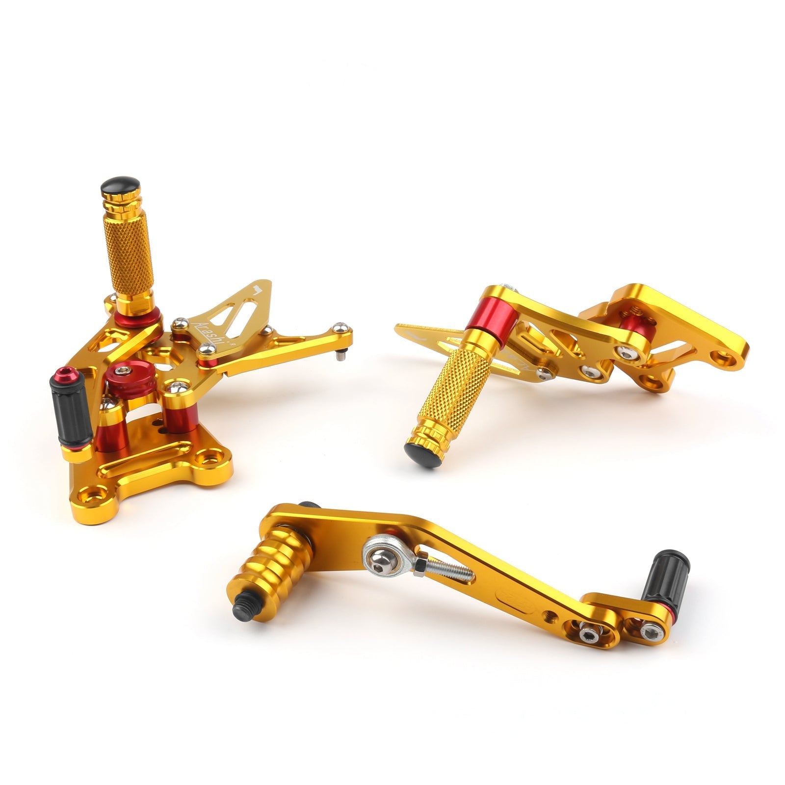 Rearsets Foot pegs Rear sets Footrest For Suzuki GSXR1000 GSXR 1000 17-23