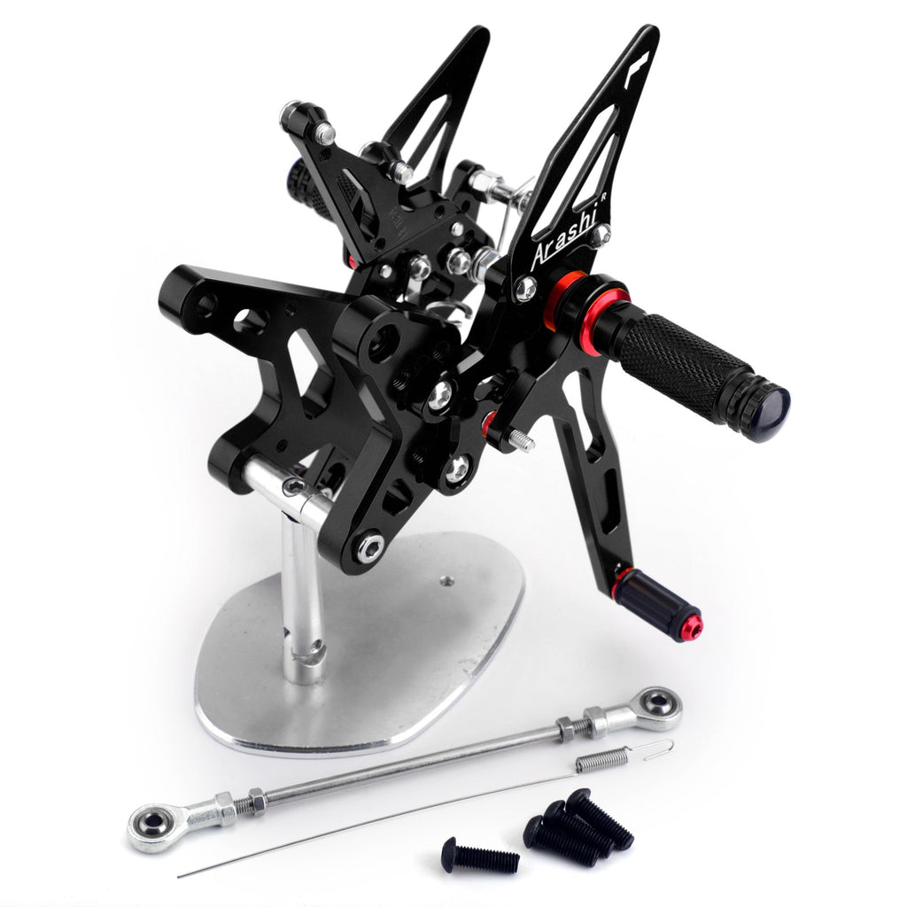 Rearsets Rear Sets Footpegs Footrest For Kawasaki ZX-R ZXR 400 Ninja 2018