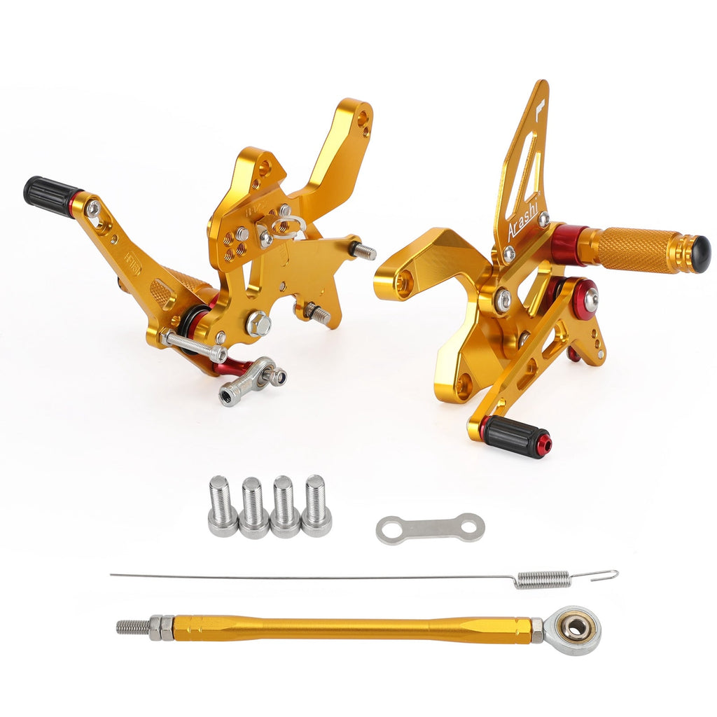 Rearsets Adjustable Foot Pegs Rest for Kawasaki Z900 Z 900 2021 2022