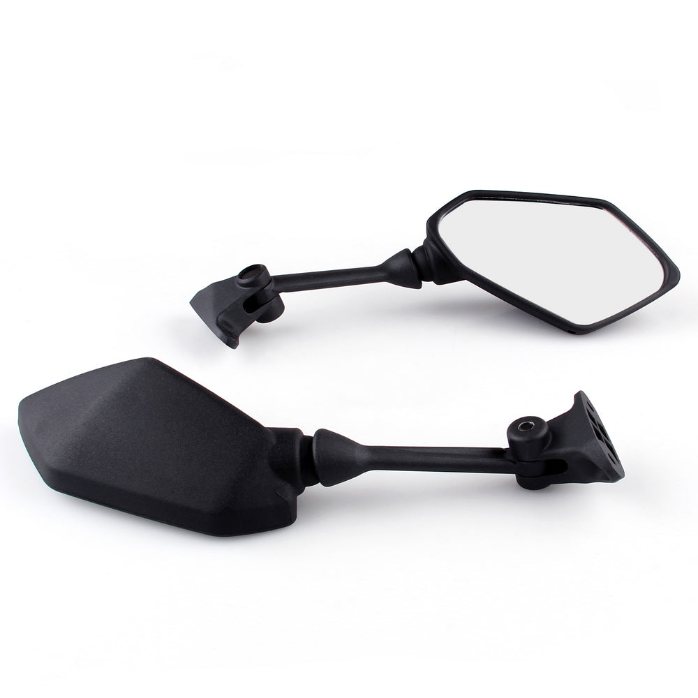 Racing Mirror Mirrors For Kawasaki Ninja ZX6R 2009-2011 Black