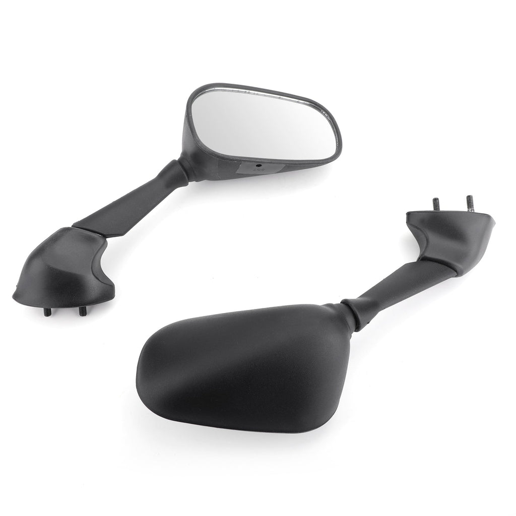 Racing Mirror Mirrors For Yamaha YZF R6 2006-2007 Black