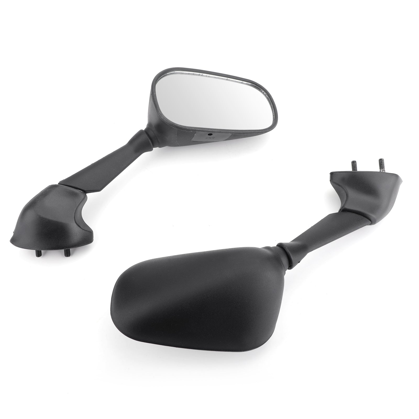 Racing Mirror Mirrors For Yamaha YZF R6 2006-2007 Black