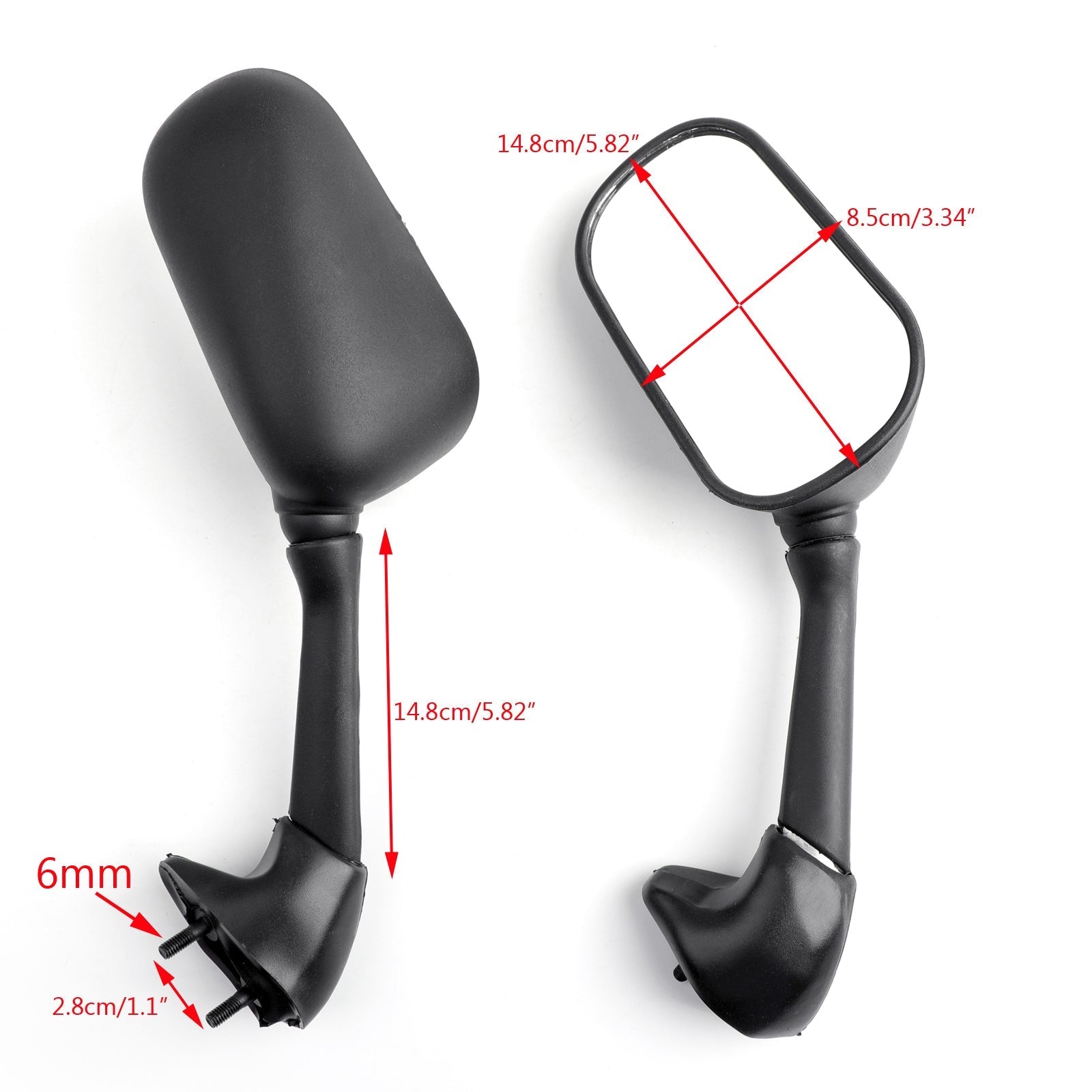 Brand New Mirrors Mirror For 2004-2006 Yamaha YZF 1000 R1
