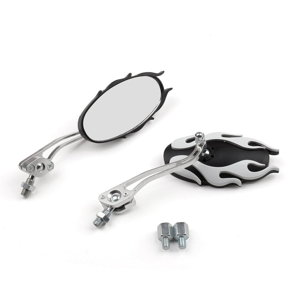 Universal Motorcycle Rearview Mirrors Rear View Mirror 8mm 10mm