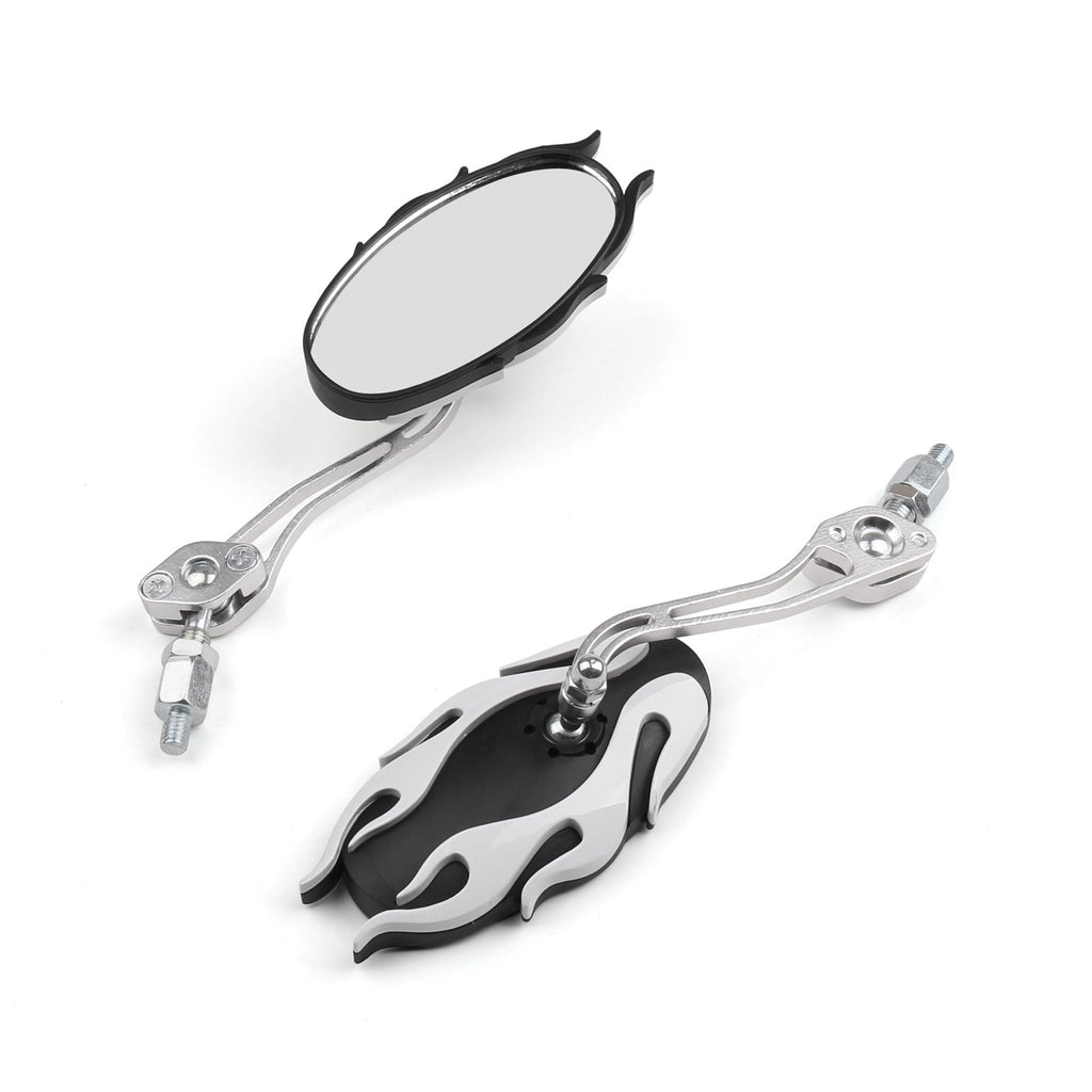 Universal Motorcycle Rearview Mirrors Rear View Mirror 8mm 10mm