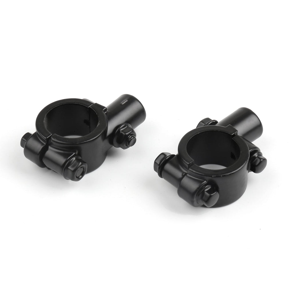 Motorcycle Bike 1 HandleBar 10MM Thread Mirror Mount Holder Clamp Adaptor