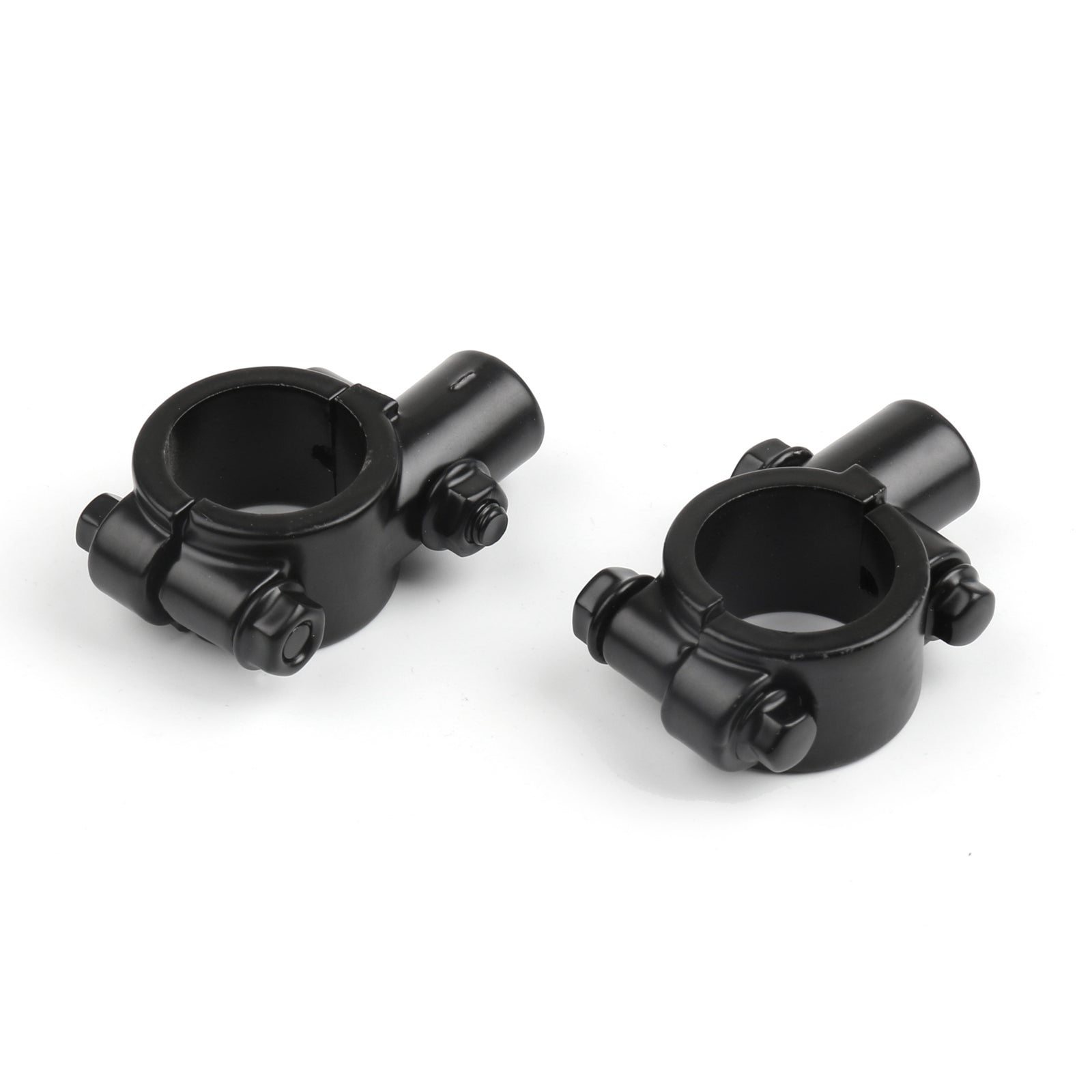 Motorcycle Bike 1 HandleBar 10MM Thread Mirror Mount Holder Clamp Adaptor