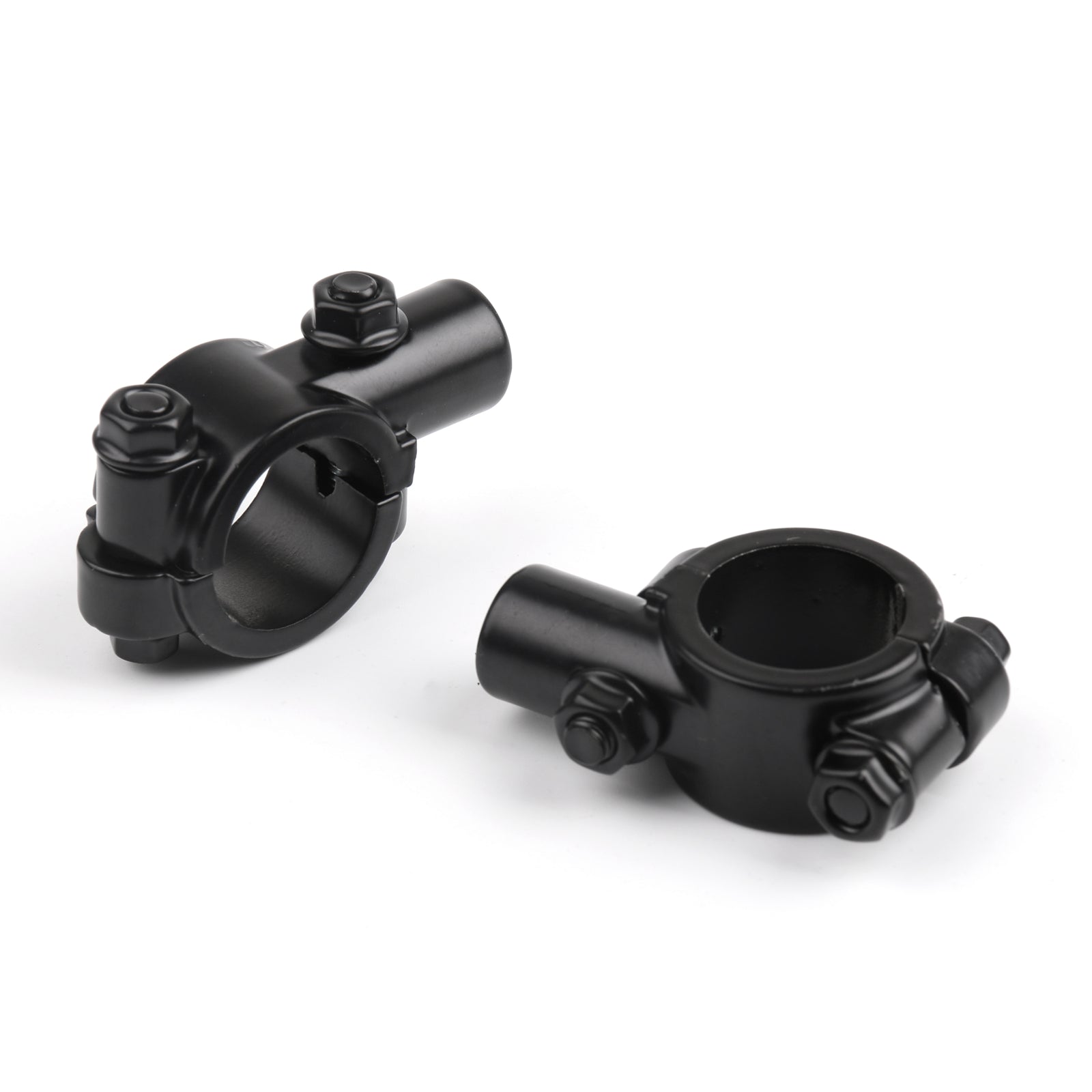 Motorcycle Bike 1 HandleBar 10MM Thread Mirror Mount Holder Clamp Adaptor