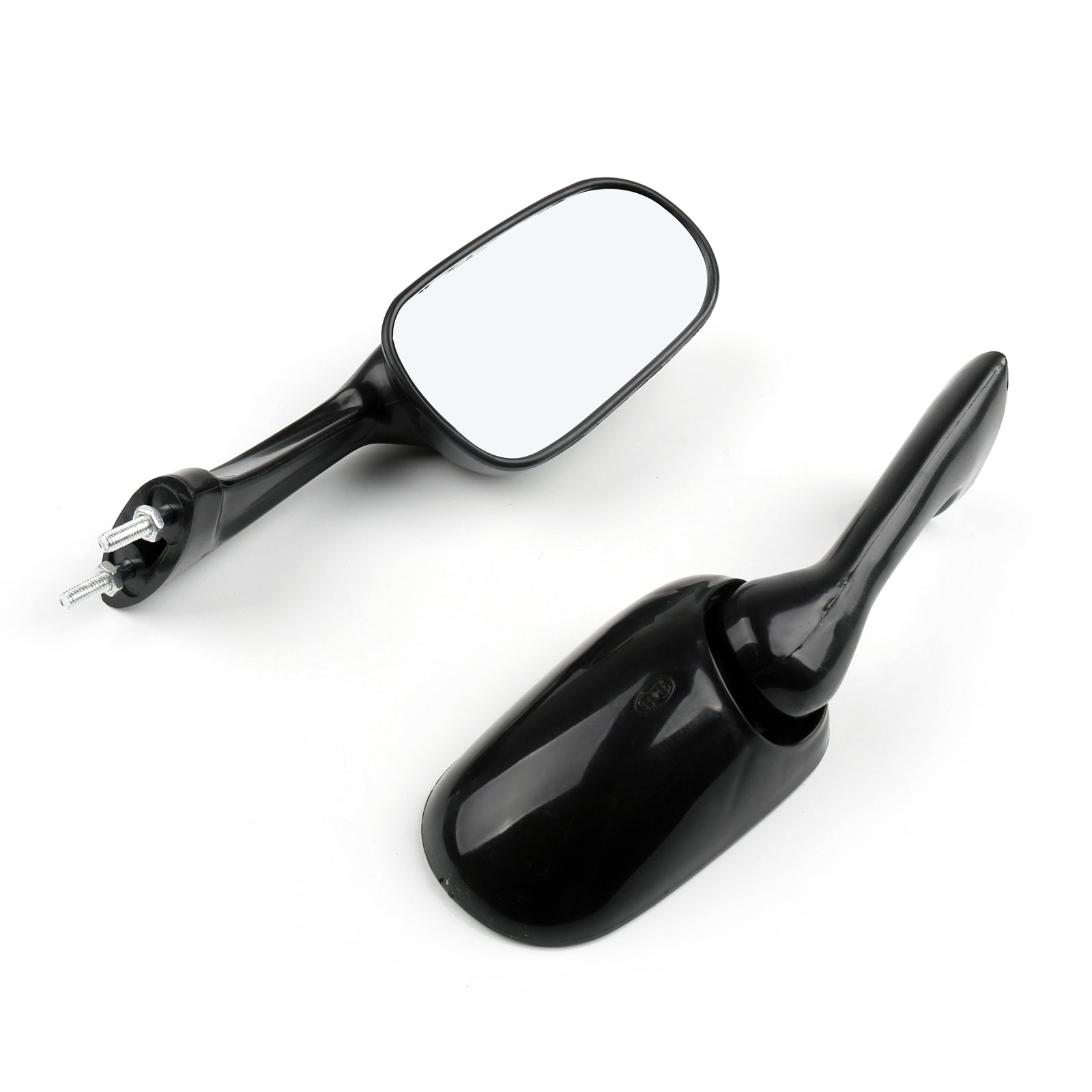 Motorcycle Rearview Side Mirrors Left & Right Fit for Honda CBR 250 400 NSR 250 VFR RVF 400 1987-1996