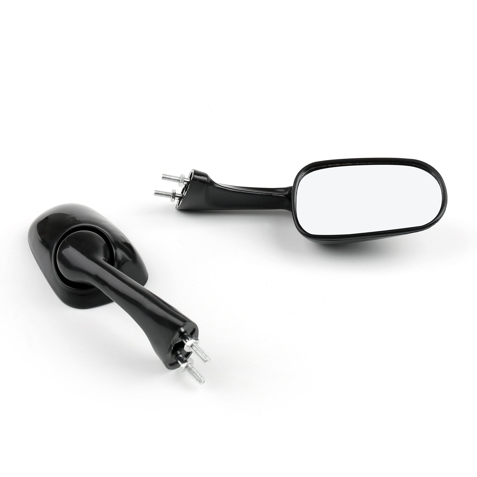 Motorcycle Rearview Side Mirrors Left & Right Fit for Honda CBR 250 400 NSR 250 VFR RVF 400 1987-1996