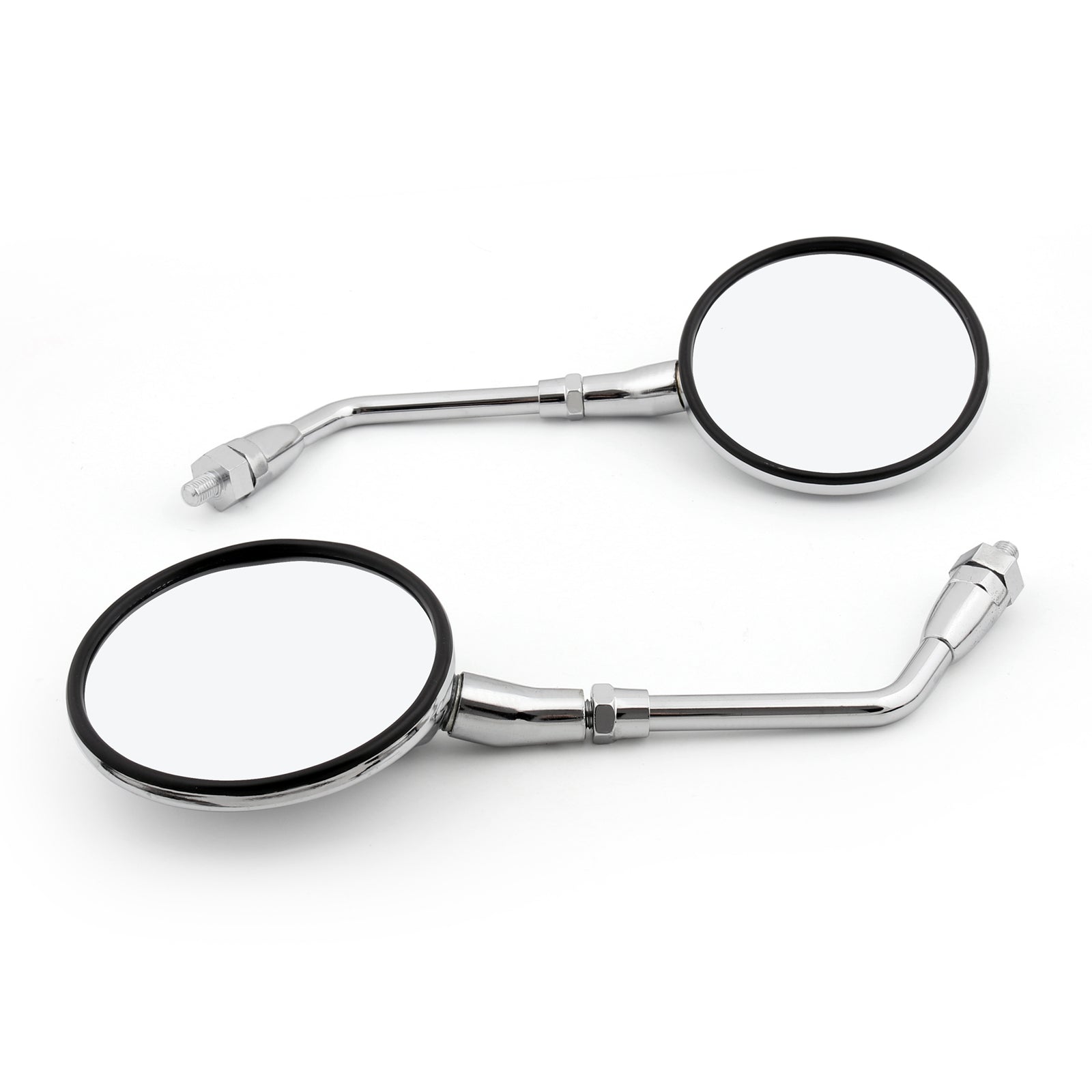 1 Pair Motorcycle Rearview Side Mirrors For Honda CB400SS VT750 CBF500 04-05