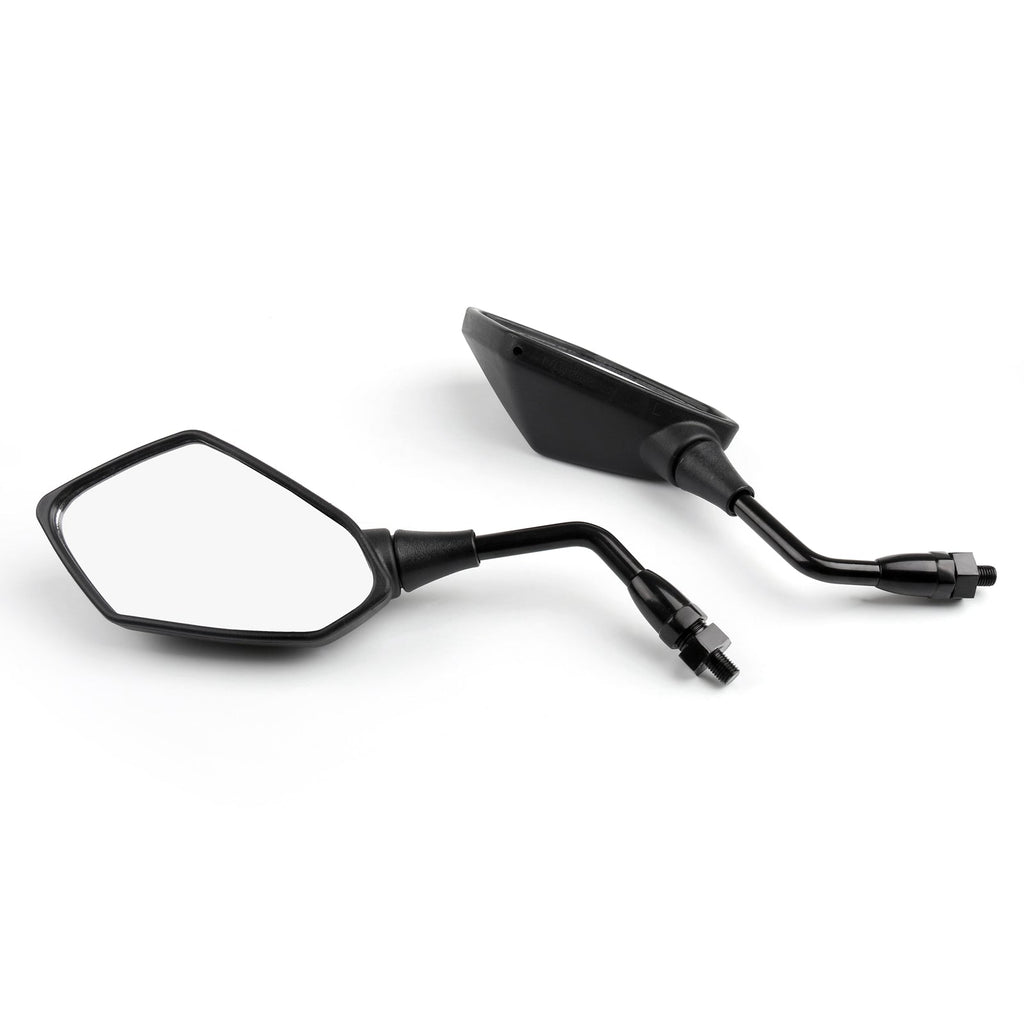 10mm Pair Rearview Mirror For Kawasaki ZR-7 ZRX1200 2001-2008 Zephyr 1100/750