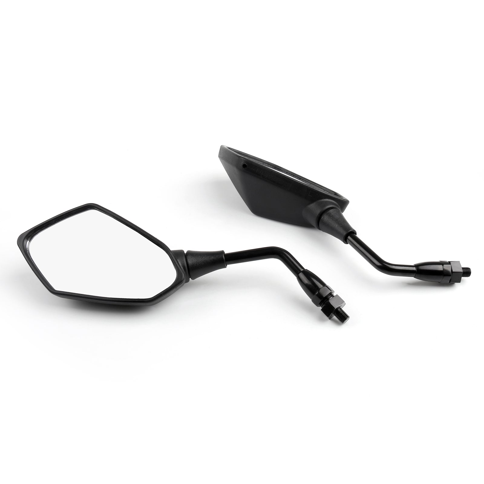 10mm Pair Rearview Mirror For Kawasaki ZR-7 ZRX1200 2001-2008 Zephyr 1100/750