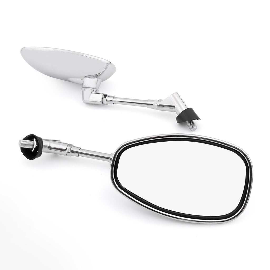 Motocycle Rear View Mirrors For Yamaha V-MAX XJR1200 MT-03 FZ6 04-09 XV950
