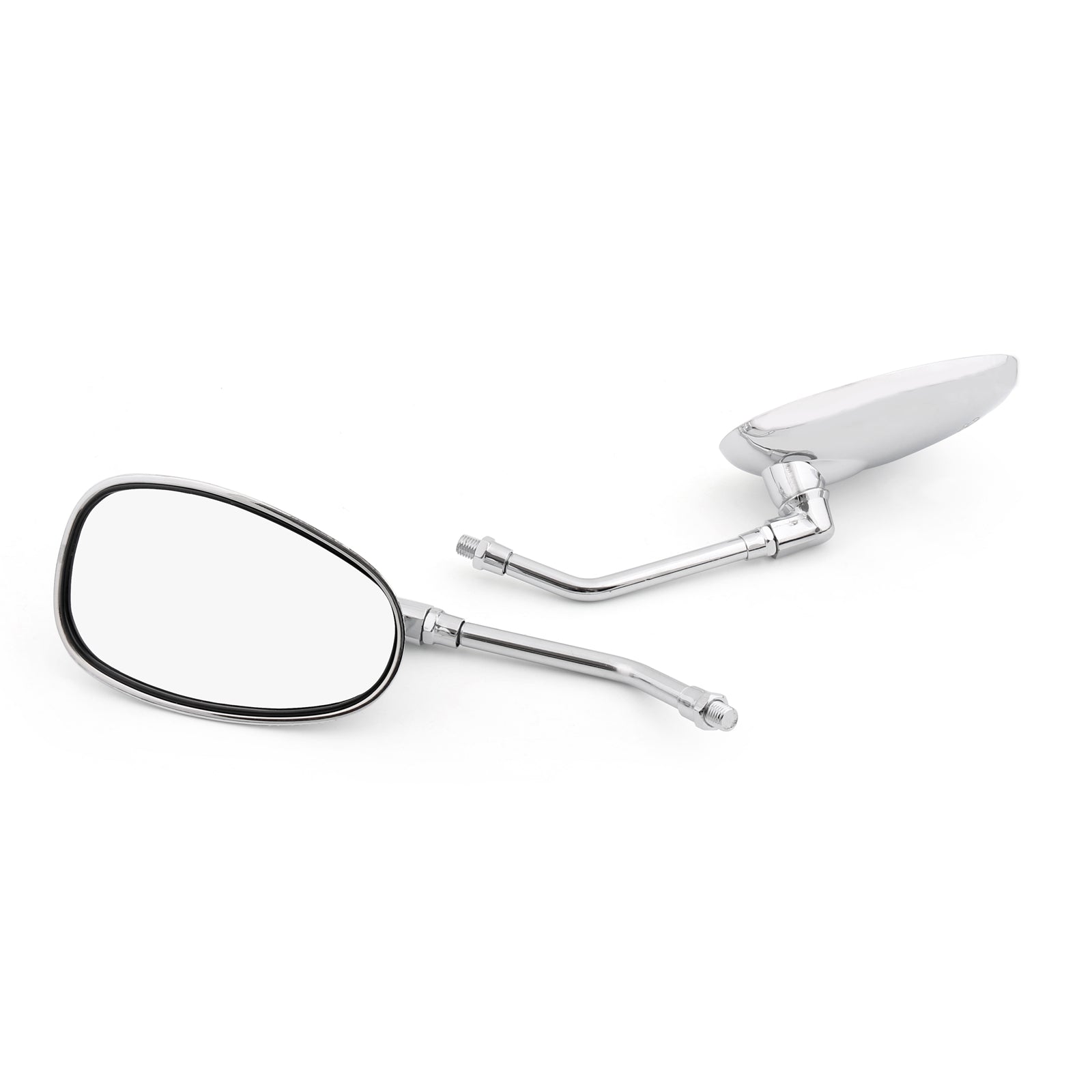 10mm Motocycle Rear View Mirrors For Yamaha XV1100/535/750 SR125/185/250 SRX600