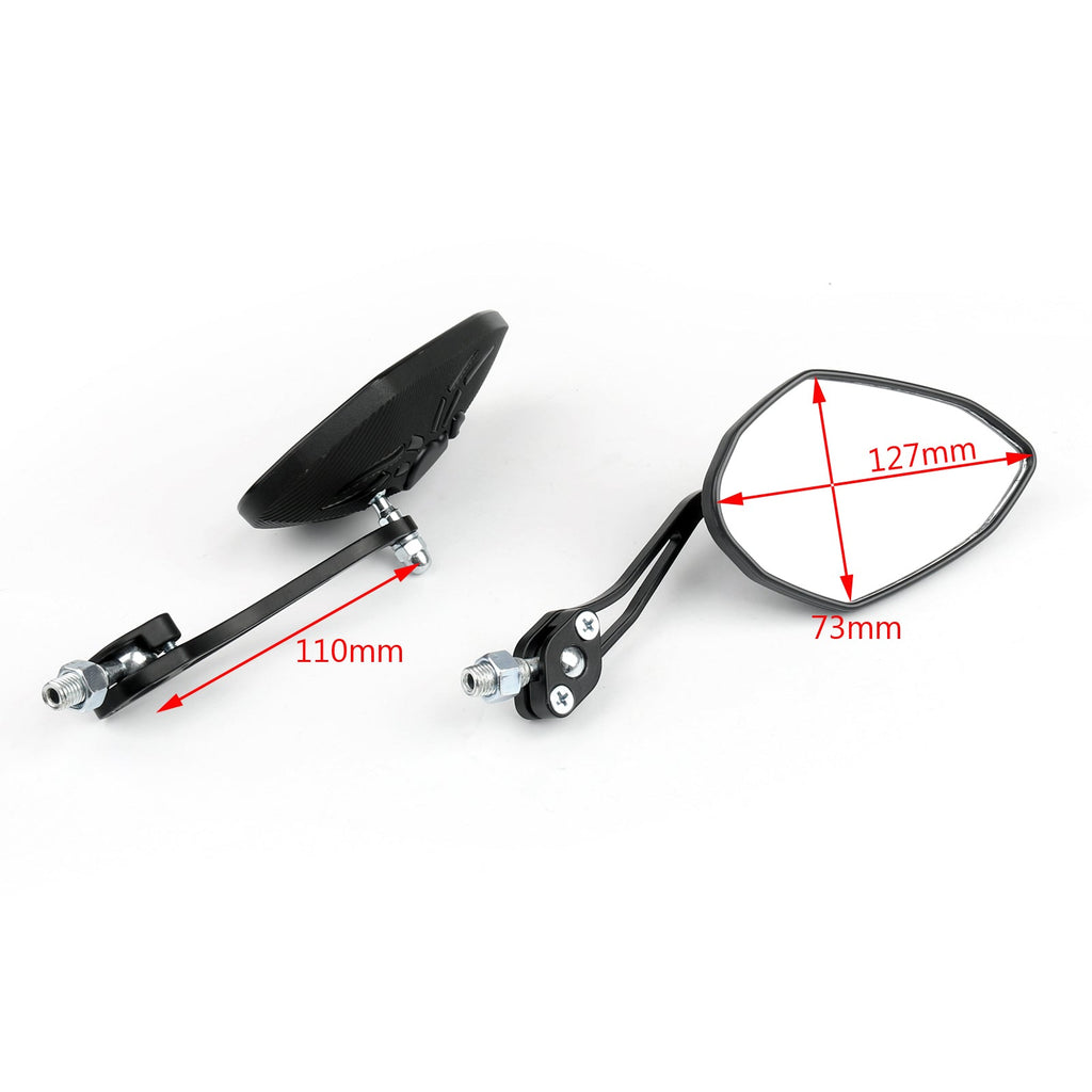 Universal 8mm 10mm Motorcycle Moto Spider Adjusted Rear View Side Mirrors