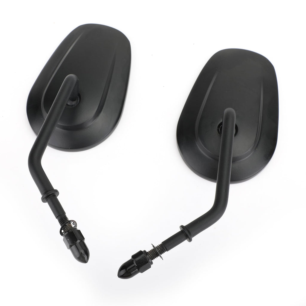 Rear View Mirrors For Touring Road King Sportster XL883 XL1200 Dyna Softail