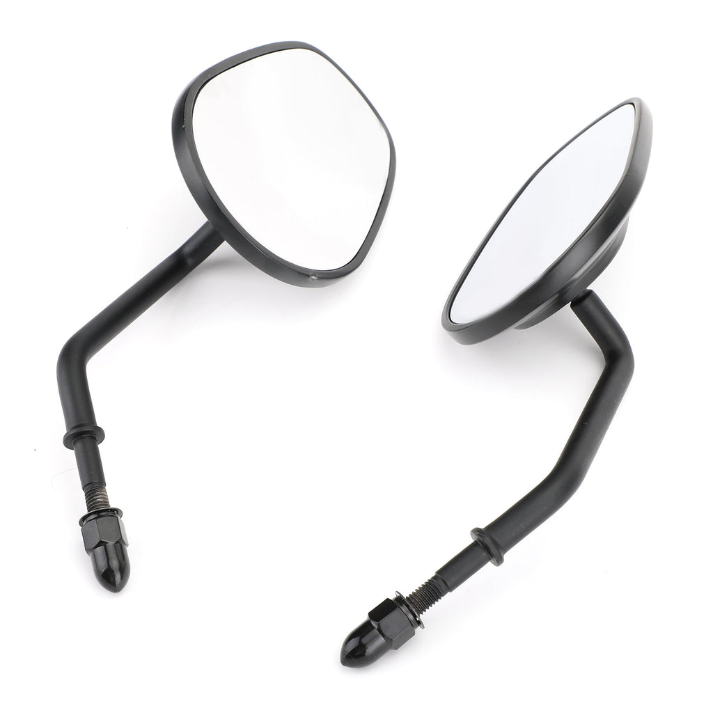 Rear View Mirrors For Touring Road King Sportster XL883 XL1200 Dyna Softail