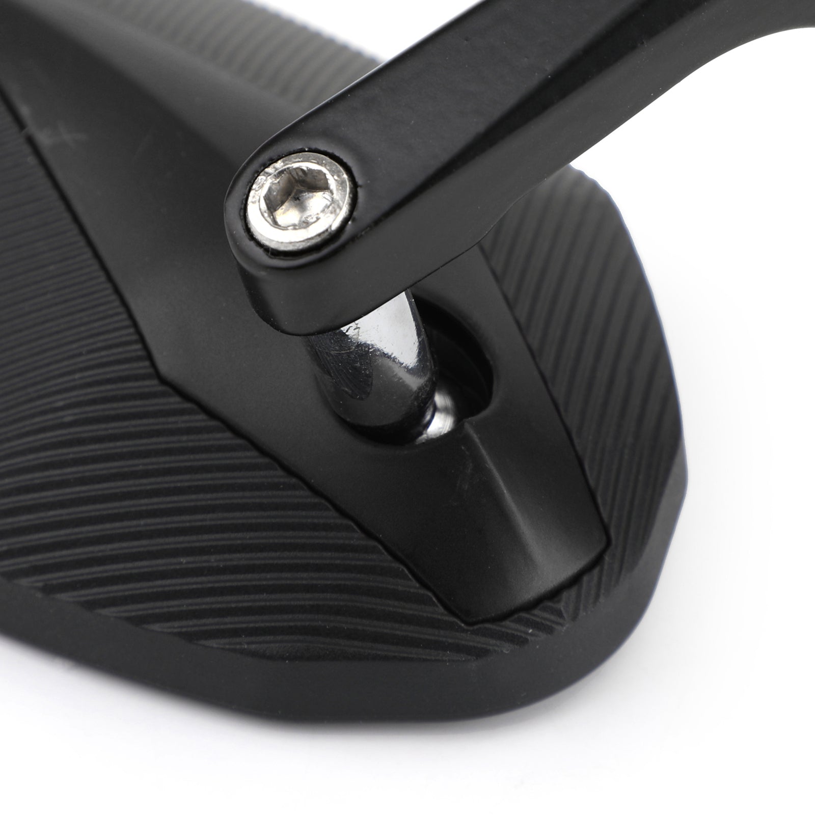 CNC Motorcycle 7/8 Handle Bar End Rearview Side Mirrors For Bobber Cafe Racer