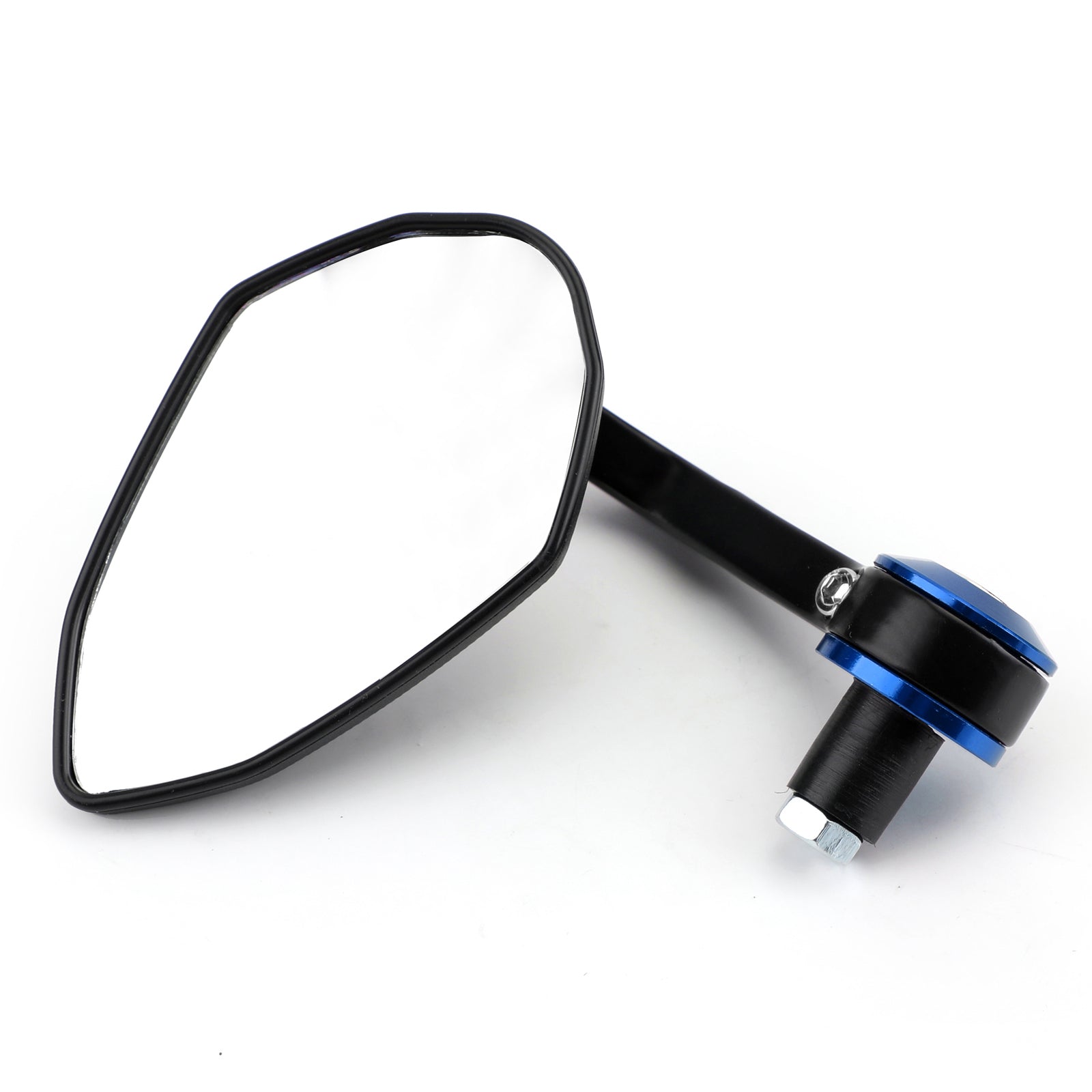 CNC Motorcycle 7/8 Handle Bar End Rearview Side Mirrors For Bobber Cafe Racer