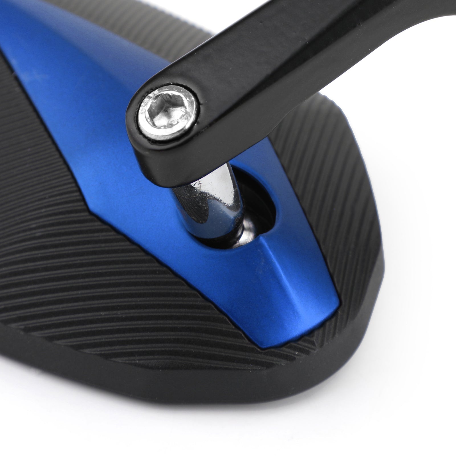 CNC Motorcycle 7/8 Handle Bar End Rearview Side Mirrors For Bobber Cafe Racer