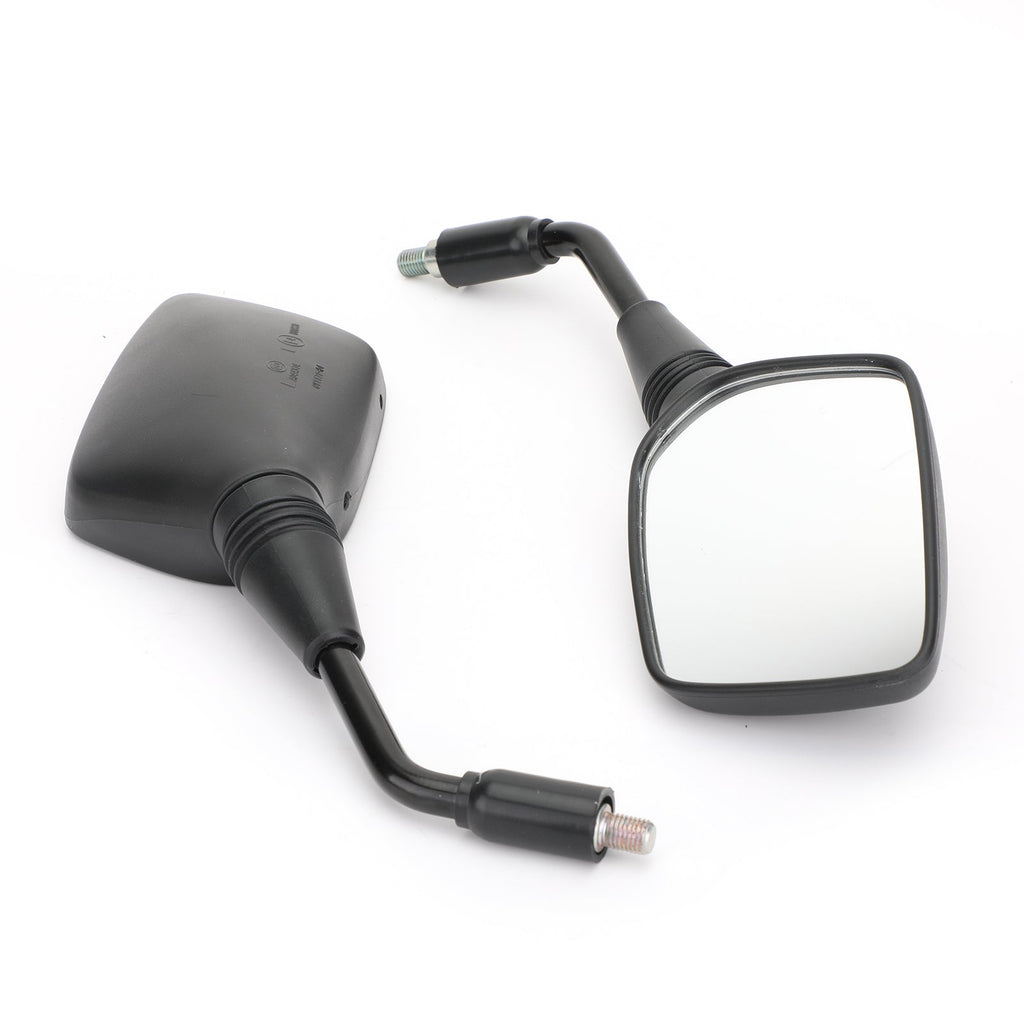 Black Rearview Side Mirrors For Suzuki GW250 Inazuma 14-17 DL250 V-Strom 06-18