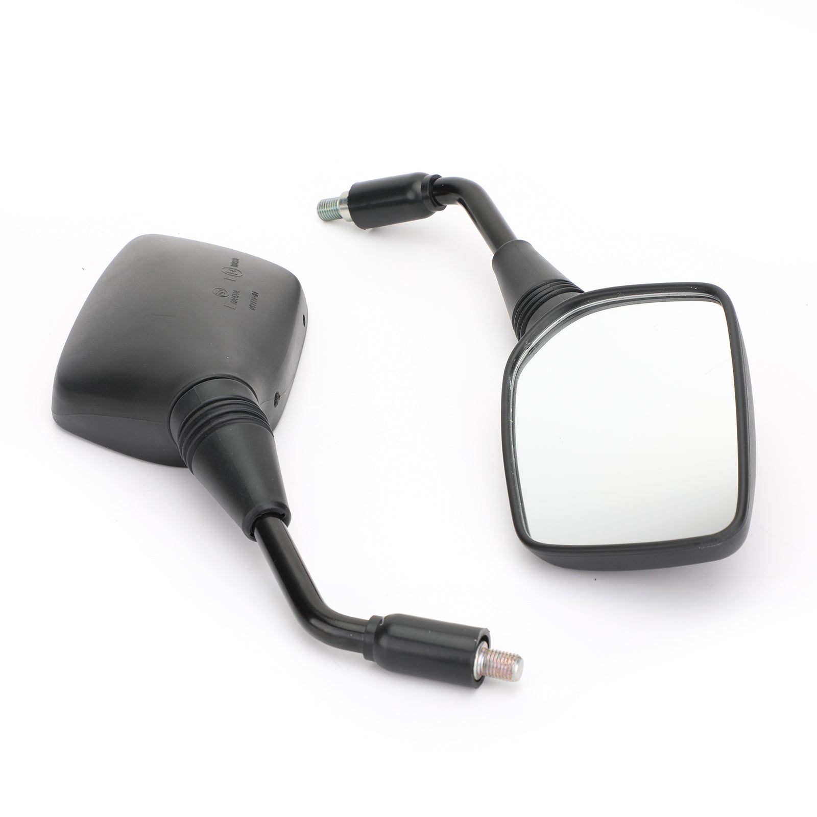 Black Rearview Side Mirrors For Suzuki GW250 Inazuma 14-17 DL250 V-Strom 06-18