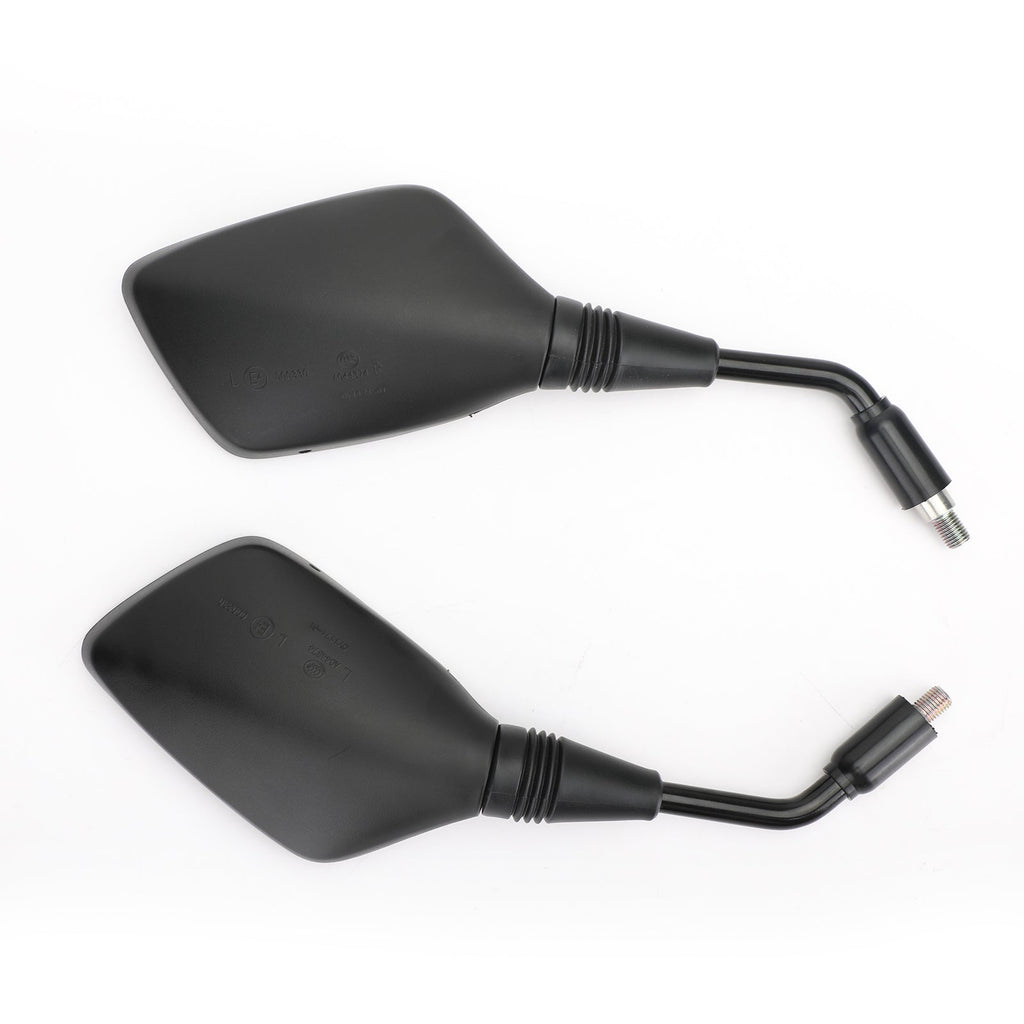 Black Rearview Side Mirrors For Suzuki GW250 Inazuma 14-17 DL250 V-Strom 06-18