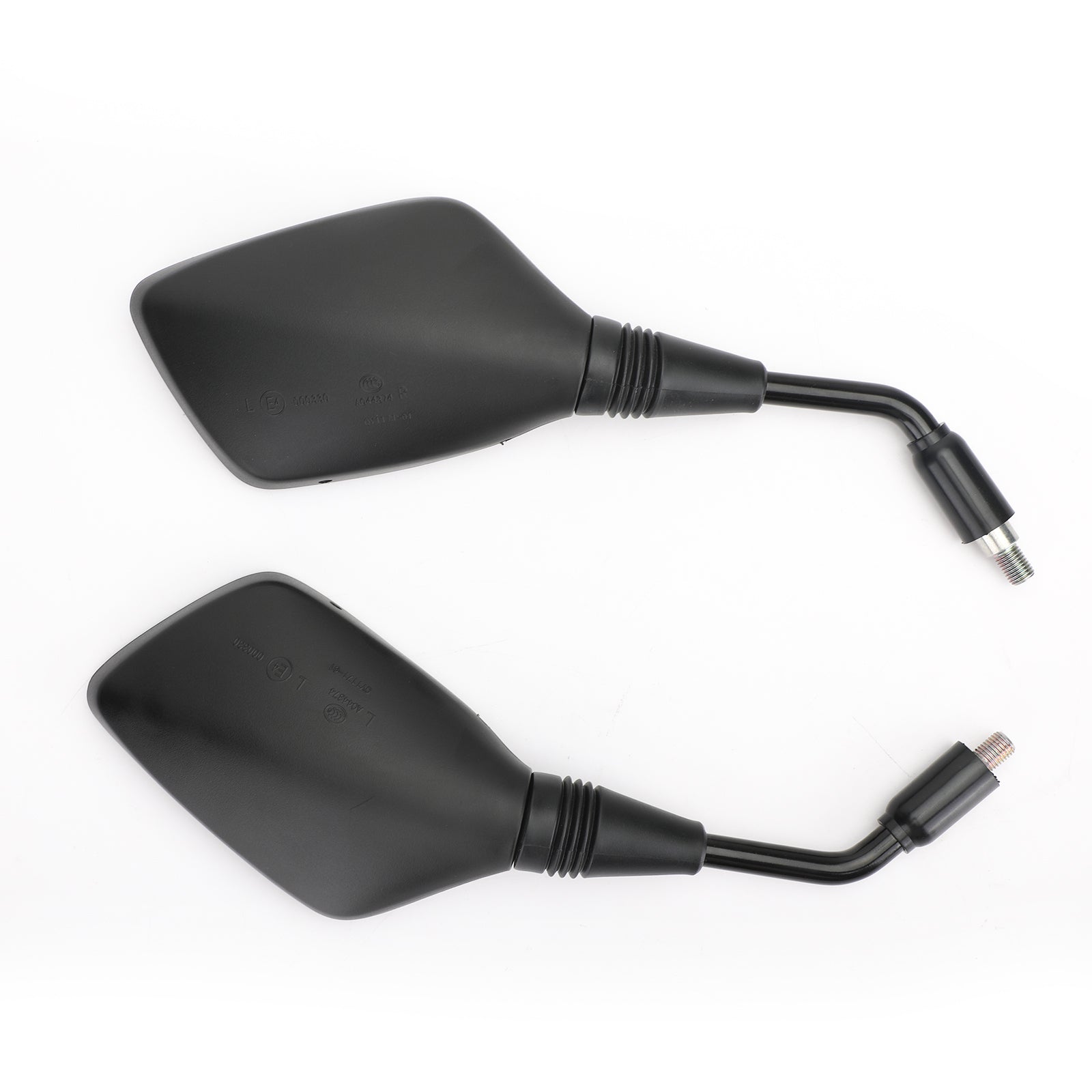 Black Rearview Side Mirrors For Suzuki GW250 Inazuma 14-17 DL250 V-Strom 06-18