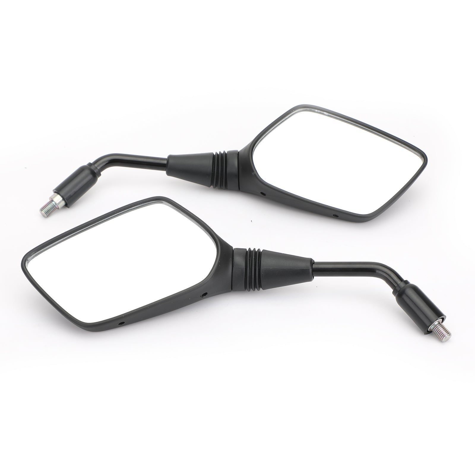 Black Rearview Side Mirrors For Suzuki GW250 Inazuma 14-17 DL250 V-Strom 06-18