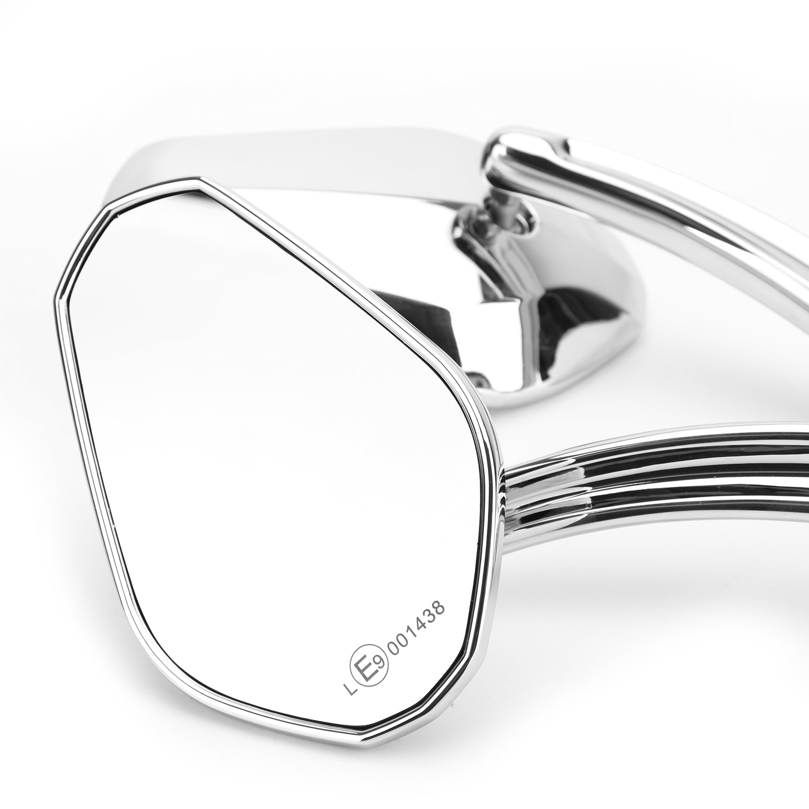 Diamond Rear View Mirrors Motorcycle Fit For Harley Cruiser Touring