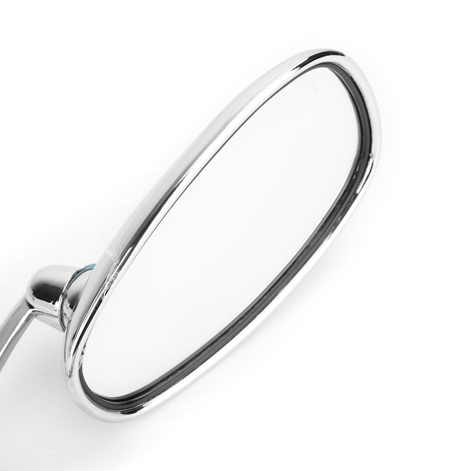 Pair M8 M10 Retro L-Bar Rearview Mirrors For Cafe Racer Bobber Custom Bobber
