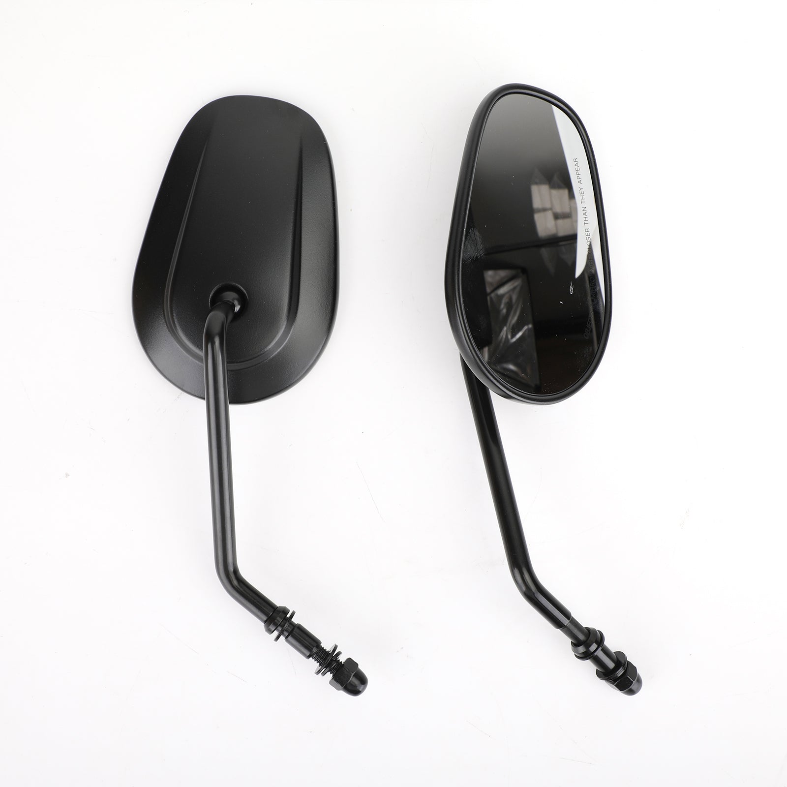 Rear View Mirrors Pair For Harley Street Glide Softail XL883 XL1200 Road Glide