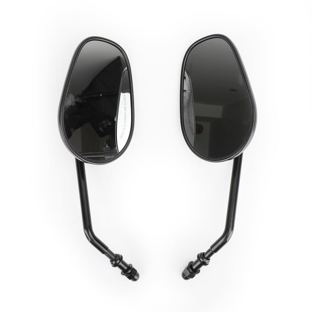 Rear View Mirrors Pair For Harley Street Glide Softail XL883 XL1200 Road Glide