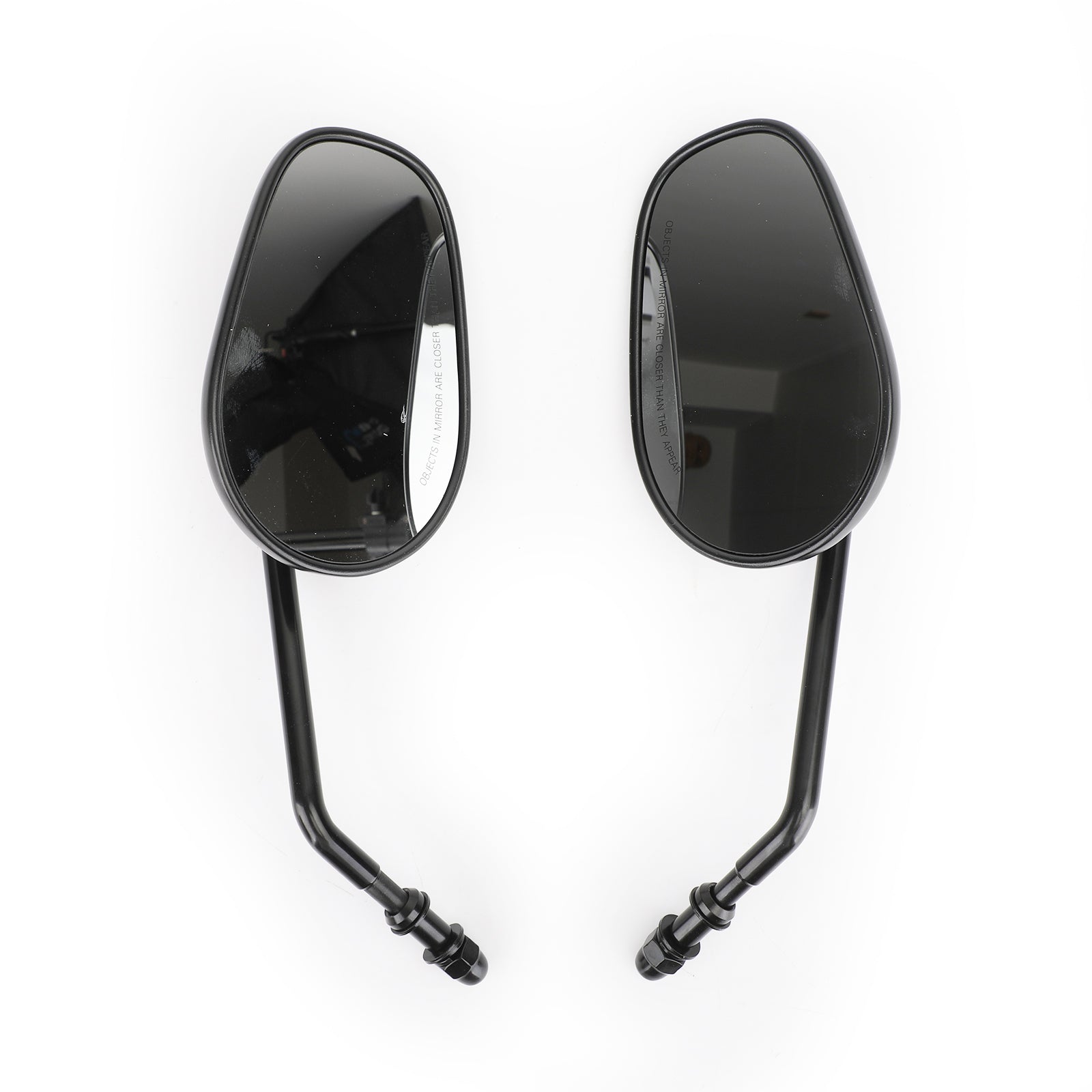 Rear View Mirrors Pair For Harley Street Glide Softail XL883 XL1200 Road Glide